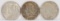 1922 P/D/S Peace Silver Dollars