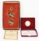 George Washington 250 Yr. Commemorative Set & 1982-S George Washington Commemorative Half Dollar