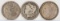 1890-O, 1896-O & 1897-P Morgan Silver Dollars