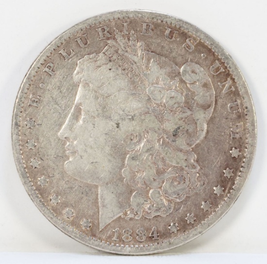 1884-P Morgan Silver Dollar