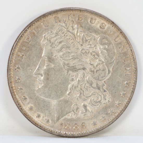1886-P Morgan Silver Dollar