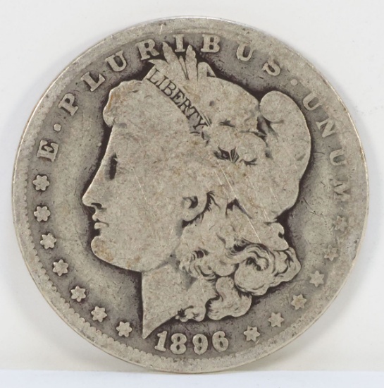 1896-O Morgan Silver Dollar