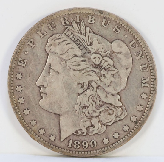 1890-0 Morgan Silver Dollar