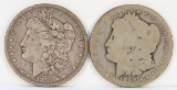 1891-O & 1892-O Morgan Silver Dollars
