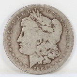 1884-P Morgan Silver Dollar