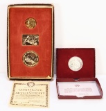 George Washington 250 Yr. Commemorative Set & 1982-S George Washington Commemorative Half Dollar