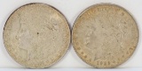 2 - 1921-P Morgan Silver Dollars