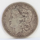 1884-P Morgan Silver Dollar