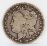 1890-CC Morgan Silver Dollar