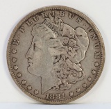 1881-P Morgan Silver Dollar