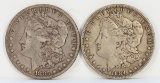 1883-P & 1884-P Morgan Silver Dollars