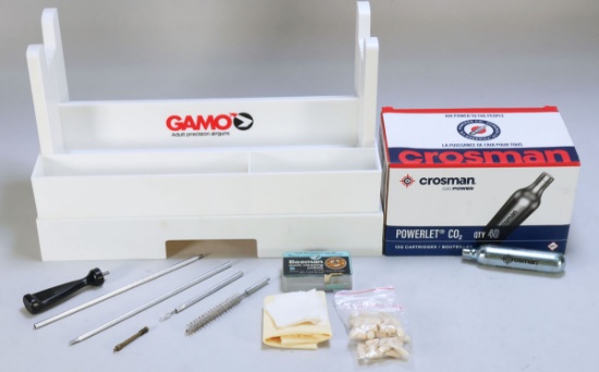 Gamo Air Rifle Maintenance Kit & Crosman CO2 Cartridges