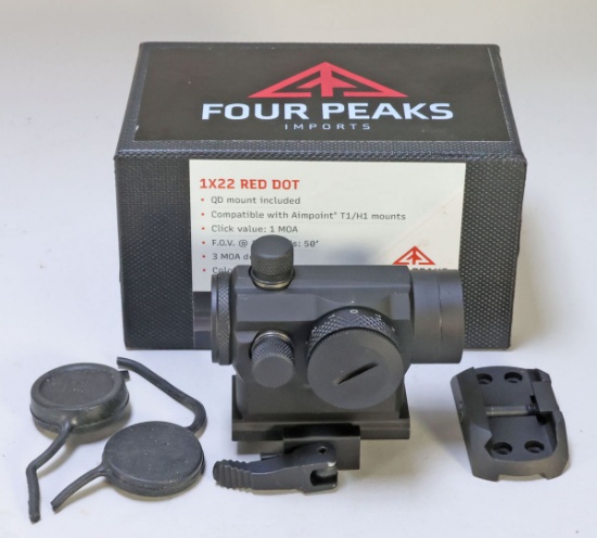 Four Peaks 1 x 22 Red Dot Sight