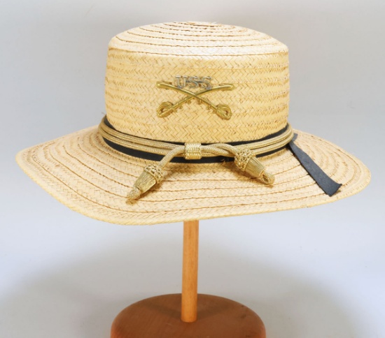 Reproduction Calvary Straw Panama Style Hat