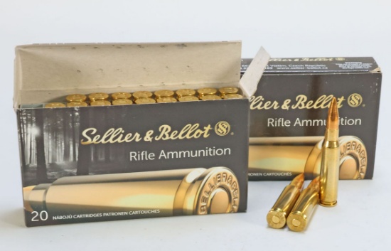 Sellier & Bellot 308 Win FMJ 147 Grs. 9,55g, 40 Rds.