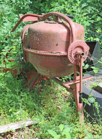 Old Concrete Mixer - As Found