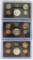 1968, 1969 & 1970 US Mint Proof Sets