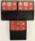 1977, 1978 & 1979 US Mint Proof Sets