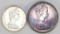 1967 Canadian 80% Silver Dollar & 1965 Canadian 80% Silver Half Dollar