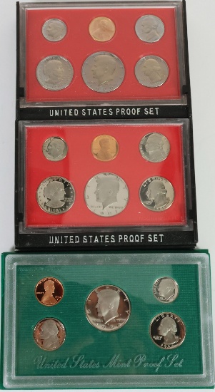 1980, 1981 & 1994 US Mint Proof Sets