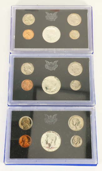 1968, 1969 & 1970 US Mint Proof Sets