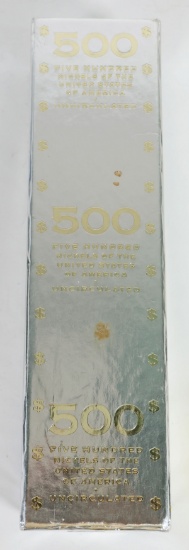 500 Nickels of The United States Of America, Denver Mint Uncirculated