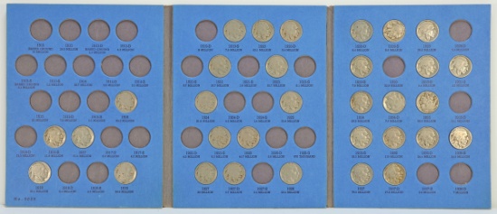 Partial Book of Buffalo Nickels