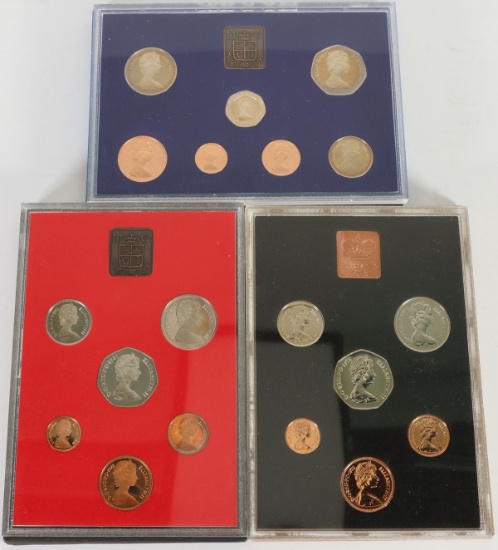 1978, 1981 & 1982 Coinage Of The United Kingdom & Northern Ireland