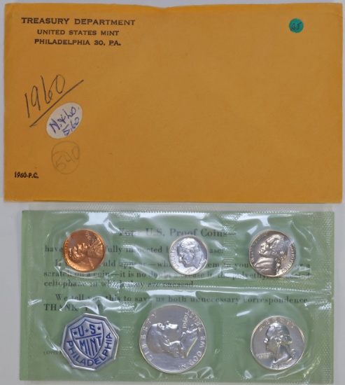 1960 US Mint Proof Coin Set
