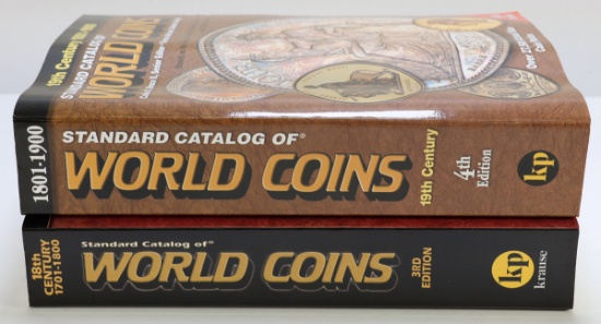 2 Standard Catalogues of World Coins; 1701-1800 3rd Edition & 1801-1900 4th Edition