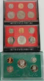 1980, 1981 & 1994 US Mint Proof Sets