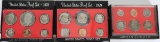 1978, 1979 & 1980 US Mint Proof Sets