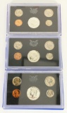 1968, 1969 & 1970 US Mint Proof Sets