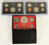 1971, 1972 & 1973 US Mint Proof Sets