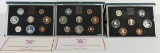 3 United Kingdom Proof Coin Collection Sets; 1983, 1984 & 1985