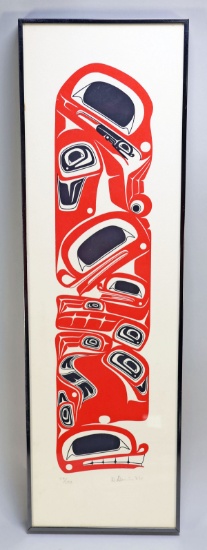Open Pacific Graphics Indigenous Art By D Denis 1986, 59/100