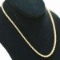 14K Gold Rope Style Necklace, 10.1 Grams