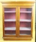 Vintage Oak Display Cabinet 39