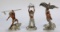 Proud Warrior, Good Hunting & The Eagle's Gift Pewter Figurines