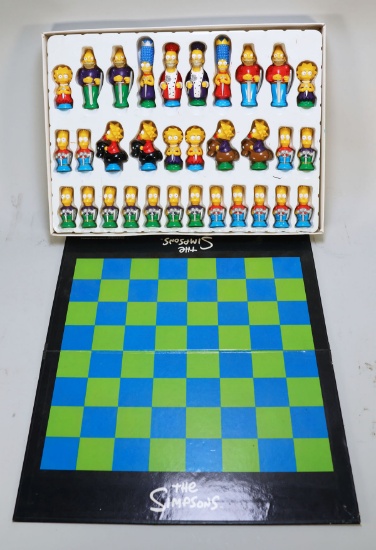 The Simpsons 3-D Chess Set
