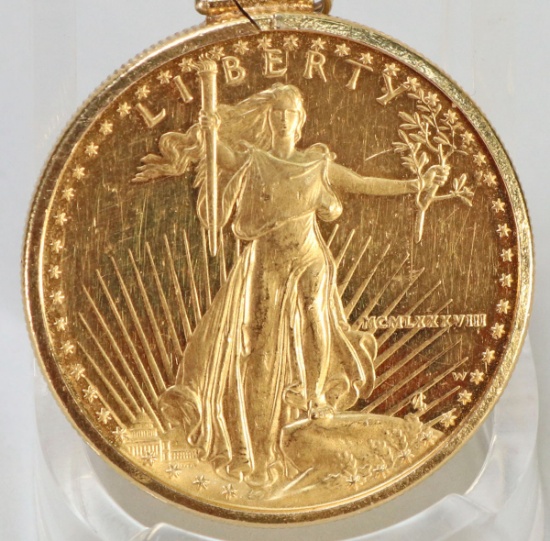 1 Oz. Fine Gold - "50 Dollars" Coin, 1988