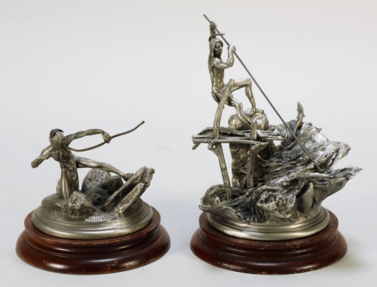 1983 Yakima Salmon Fisherman 2187/2500 & 1981 Last Arrow 678/2500 By Don Polland
