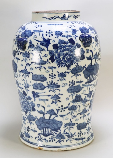 Chinese Blue & White Jar