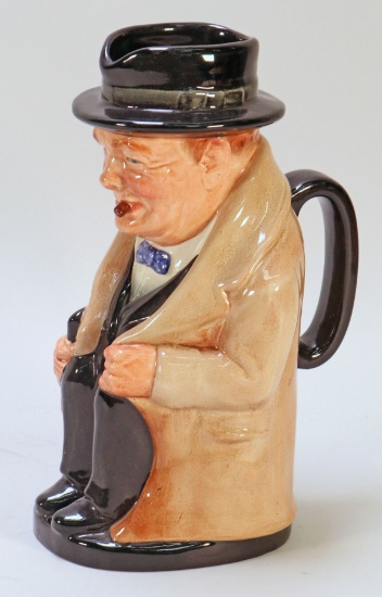 Charity Item: Royal Doulton Winston Churchill Toby Mug