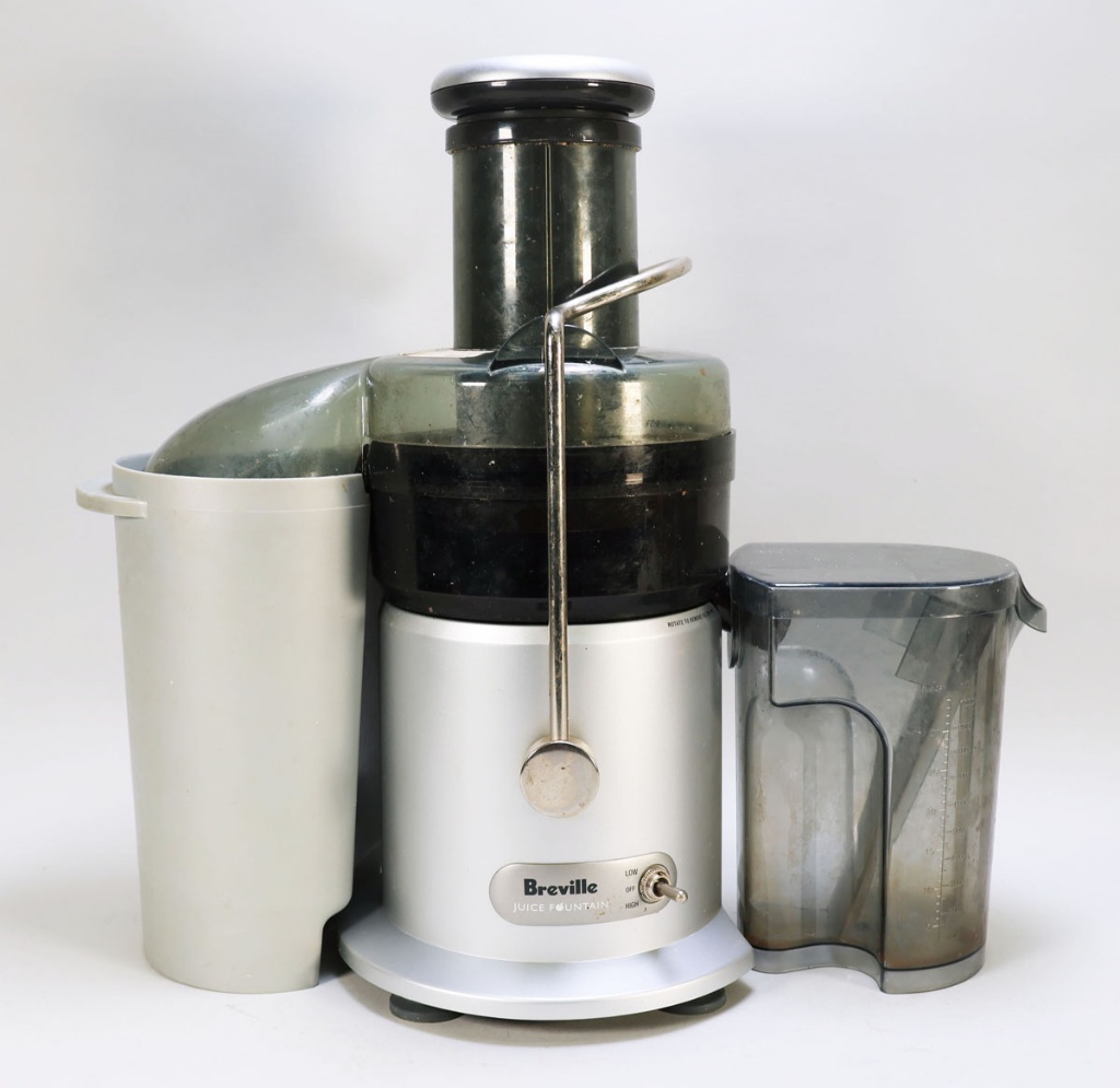 Breville Juice Fountain Plus Model JE95XL | Online Auctions | Proxibid