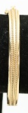14K Gold Bracelet, 12.8 Grams