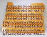 Collector Spoons W/Display Stand