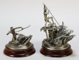 1983 Yakima Salmon Fisherman 2187/2500 & 1981 Last Arrow 678/2500 By Don Polland