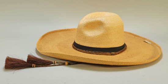 SunBody Hats Old Western Style Palm Leaf Hat, Sz. 7.75