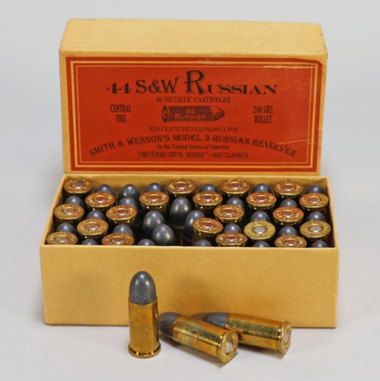 44 S&W Russian Central Fire 246 Grs., 50 Rds.